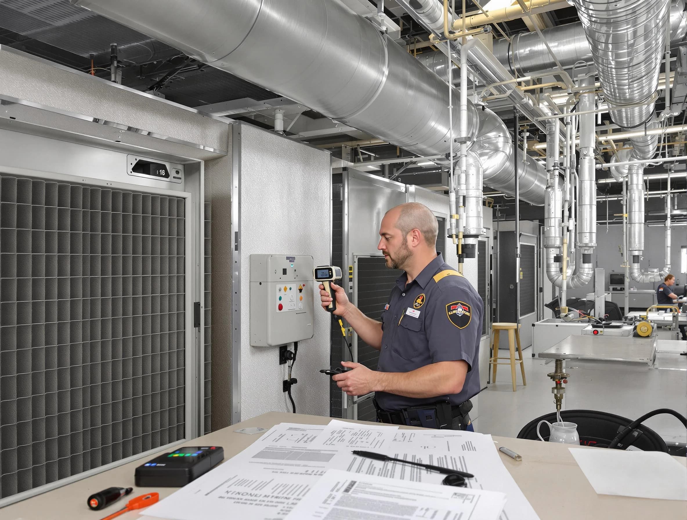 Professional filter system inspection by Mount Olive Air Duct Cleaning in Mount Olive