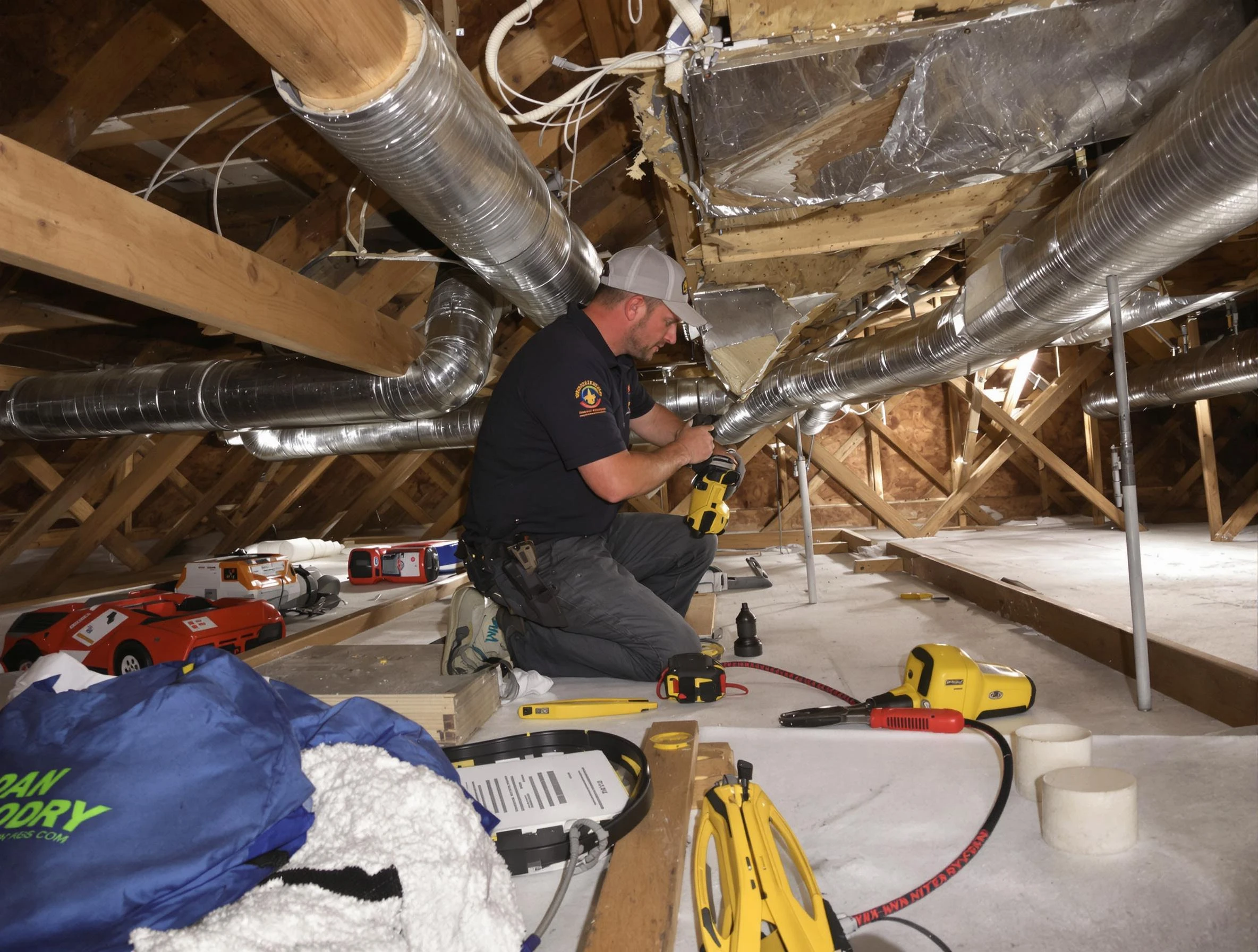 Professional air duct repair by Mount Olive Air Duct Cleaning in Mount Olive