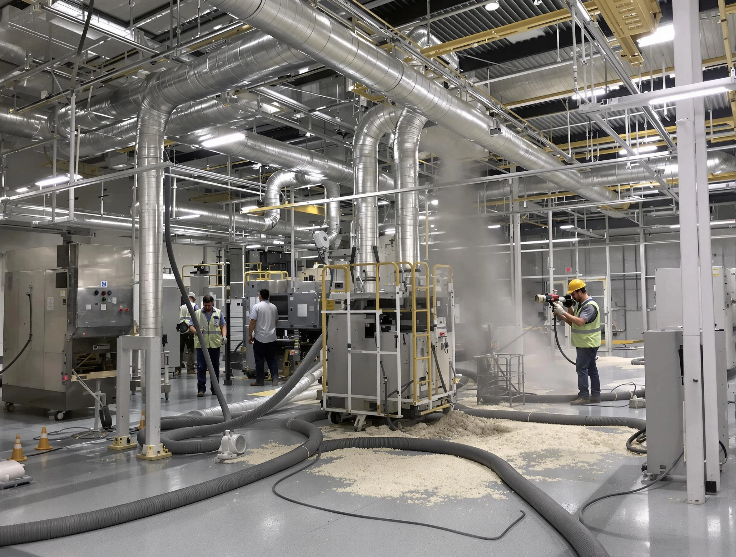 Heavy-duty industrial duct cleaning by Mount Olive Air Duct Cleaning in Mount Olive